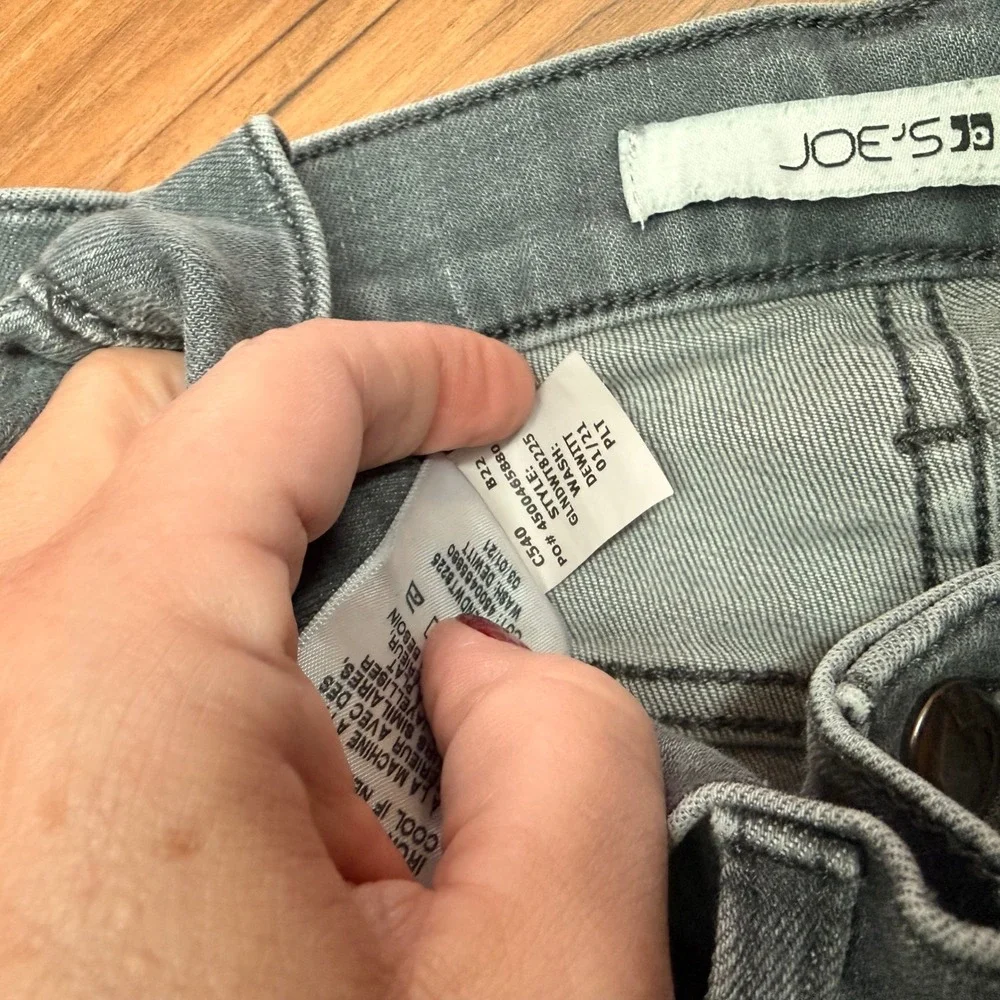 Joe's Jeans Brixton Straight Narrow Mens 31x31 Dewitt Gray Preppy Casual‎ Work